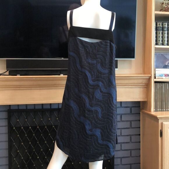 Trouve Colorblock Slip Dress Size Small - Picture 7 of 10